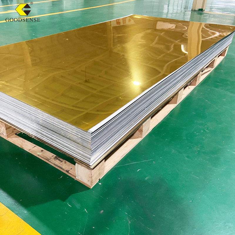 Goodsense Gold Plastic Mirror Sheet