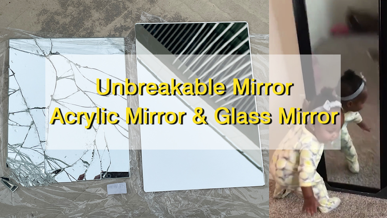 Removable Acryl Lucite Mirror Sheets Thick PMMA Mirror Reflective Plexiglass Organic Safety Perspex Discs Tiles Mirror China for Laser Engraved Goodsense Silver Acrylic Double Sided Mirror Wholesale