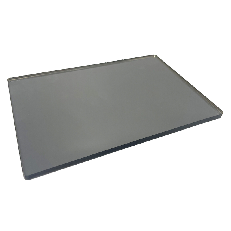 Goodsense Grey Acrylic Two Way Mirror Wholesale 100% Virgin Organic Plexiglass Mirror Cut to Size PMMA Perspex Sheet Half Mirror See-Through Mirror Tiles for Infinity Mirror