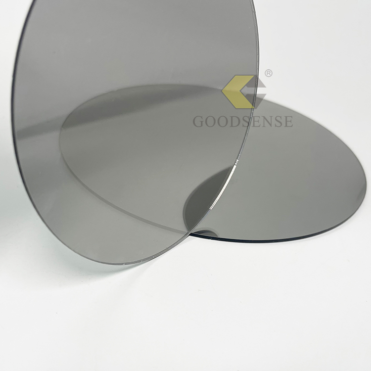 Goodsense Grey Acrylic 2 Way Mirror Sheet Factory See-Through Half Mirror Plate Chemcast Safety Transparent Glass Mirror Organic Acryl Plexiglass Optix Kunststoffspiegel Peru for Ghost's House