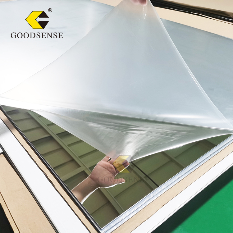 Goodsense الاكريليك لاصق م Mirror Plexiglass Sheet Thin Plastic Glass Mirror Perspex Recyclable Adhesive Wall Sticker Discs Tiles Unbreakable Mirror Lucite One Way Mirror Acrylic Panel Wholesale