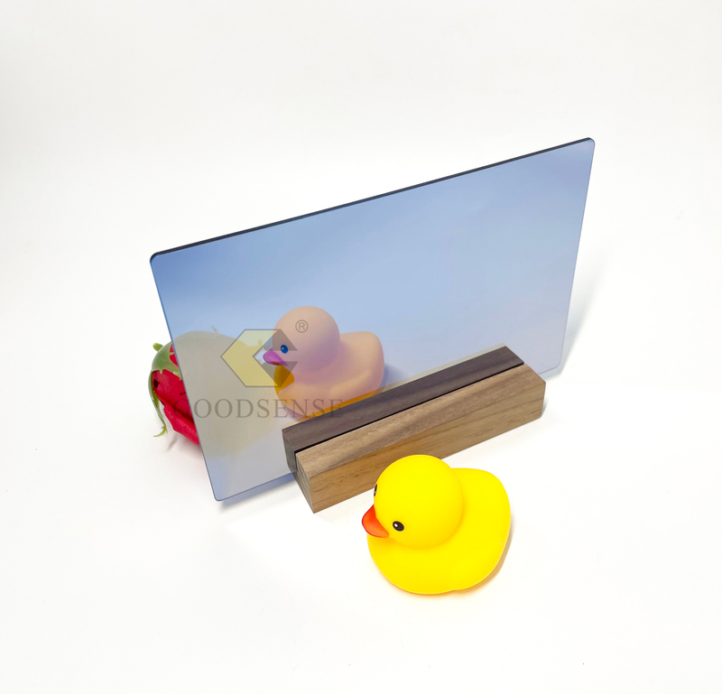 Goodsense Blue Acrylic Two Way Mirror Supplier Tap Plastics 3mm Thin Plexiglass Acryl Green House Lucite Mirror Cut to Size Clear PMMA Sheet Half Mirror See-Through Mirror for Infinity Mirror