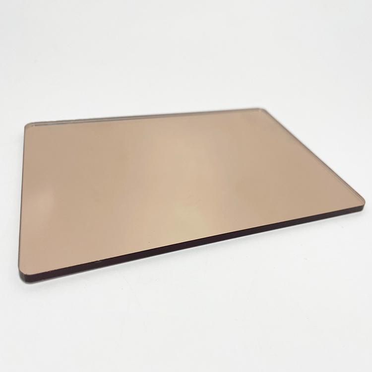 Acryl Lucite Mirror Sheets Thick PMMA Mirror Reflective Plexiglass Organic Safety Perspex Discs Tile Mirror China for Laser Engrave Goodsense Cyberpunk Rose Gold Acrylic Double Way Mirror Manufacturer