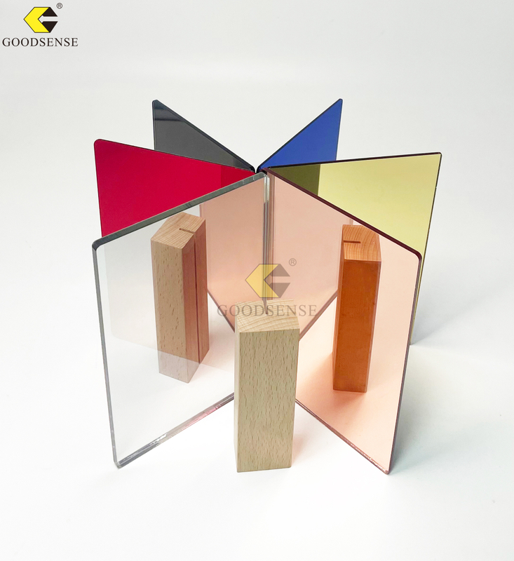 Goodsense Direct from Factory! 1 - 5mm Thick Acrylic Mirror Sheets, Ideal for DIY Projects