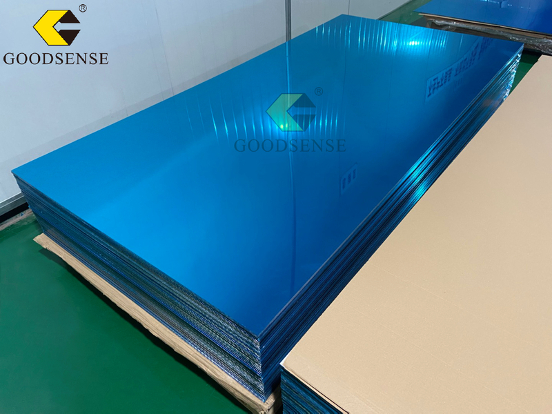 Goodsense Half Reflective Crystal Quartz Legal Glass PMMA Panel Clear Mirror Clips Tunnel Smart Mirror Plexiglass Acrylic Semi-Transparent Plate Manufacturer
