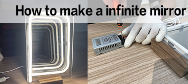 how to make a infinite mirror