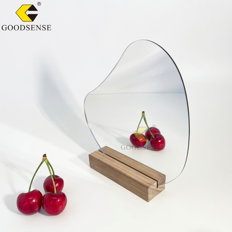 Goodsense กระจกลูกแก้ว Mika Mica Removable Plastic Mirror Colored Educational Toys Mirror Wedding Signage Material Unbreakable Mirror Lucite Silver Acrylic Single Side Mirror Plate Distributor