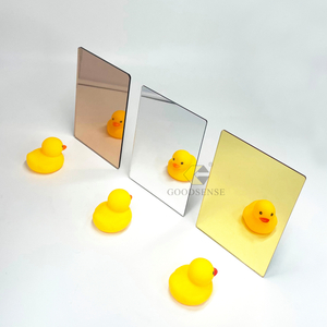 Goodsense Pleksi Steklo Mirror Plexiglass Sheet Multi-Colour Plastic Mirror PMMA Earth Green Environmetal Signage Maker Unbreakable Mirror Lucite Gold Dual Mirror Acrylic Panel Manufacturer