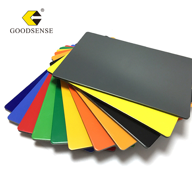 Goodsense Lightweight Sandwich ACM Polyester Fireproof PVDF Aluminum Composite Panel Manufacturer